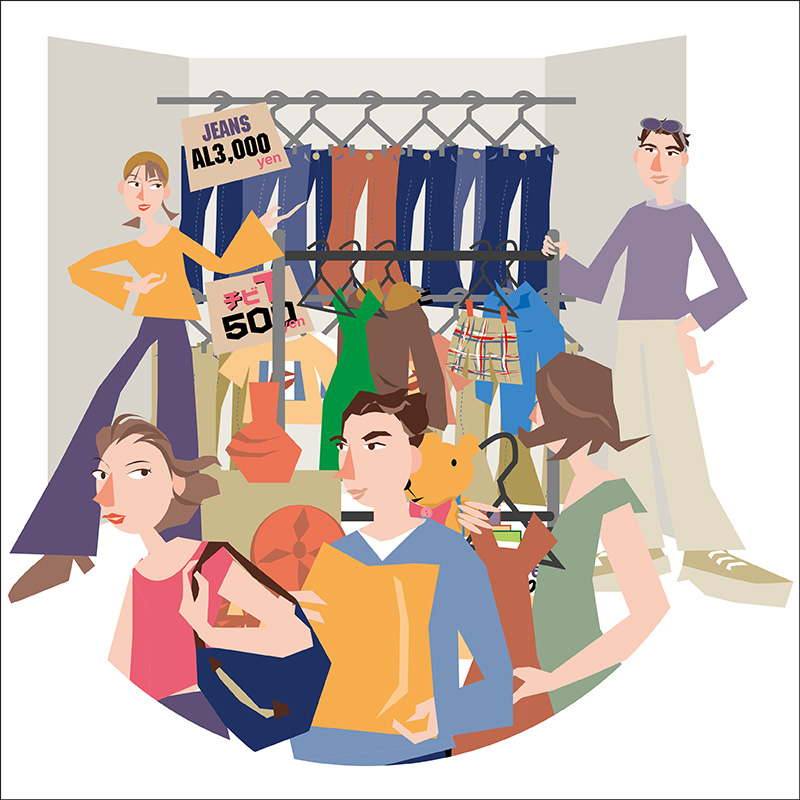 フリーマーケット 