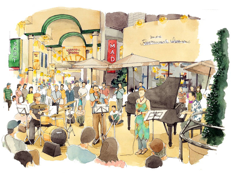 野外コンサート