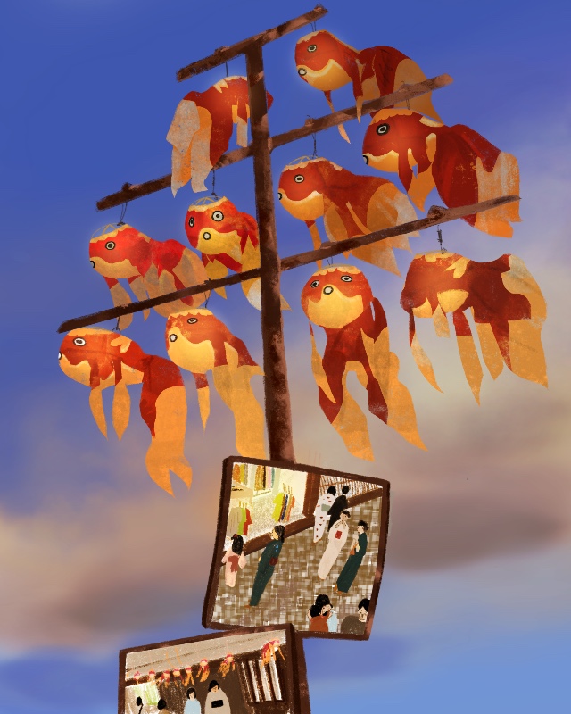 金魚ちょうちん